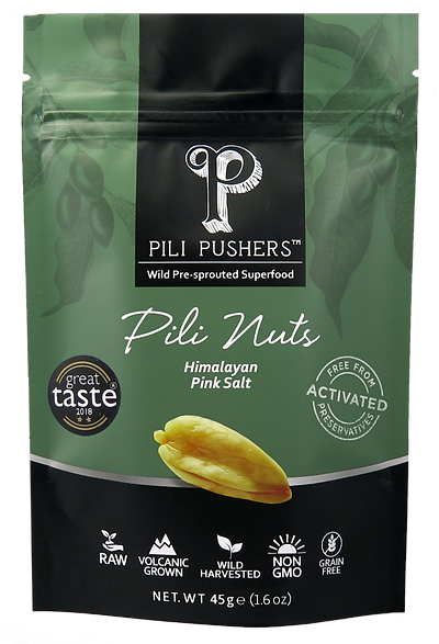 Pili Pushers Himalayan pink salt pili nuts pack